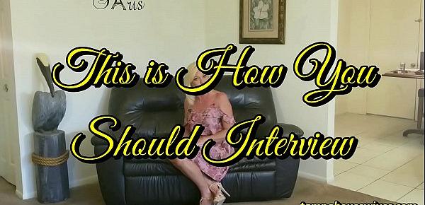  This is How You Should Interview